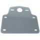 LICENSE BACKING PLATE WITH TAILLIGHT MOUNT FOR CUSTOM USE 13203