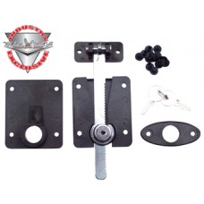 MID-USA EXCLUSIVE LOCKING SYSTEMS FOR LEATHER SADDLEBAGS & TOUR PACKS 26753