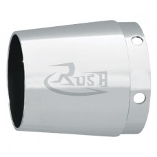Rush Racing Products Chrome Plated Custom Tip For 3 1/2