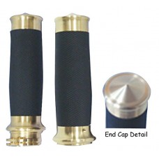 V-FACTOR BRASS HANDLEBAR GRIP SET 42088