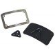 V-FACTOR CURVED STYLE LICENSE MOUNT WITH BACKING PLATE 13266