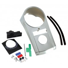 V-FACTOR LATE MODEL STYLE INSTRUMENT PANEL COVERS FOR FAT BOB GAS TANK 48115