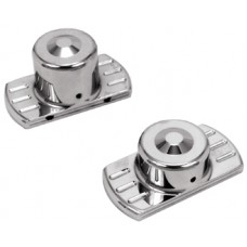V-FACTOR REAR AXLE NUT COVER KIT FOR ALL DYNA MODELS 56533
