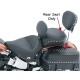 WIDE SOLO SEAT WITH DRIVER BACKREST (SOLD SEPARATE) & REAR SEAT (SOLD SEPARATE) FOR SOFTAIL 27290