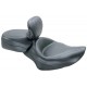 WIDE VINTAGE SOLO SEAT WITH DRIVER BACKREST 27269