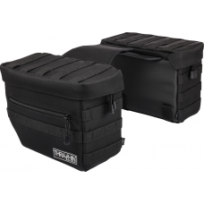 THRASHIN SUPPLY CO. Essential Saddlebags - Black - 3501-1960 TSB-0006