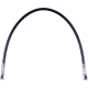 Magnum Shielding Universal XR Brake Line - 15" - Black w/ Chrome Fittings - 1741-6681  SBC0500-15