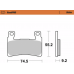 Moto-Master Brake Pads - Sintered Series - 1721-3491  414901-PU