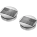 Figurati Designs Swing Arm Covers - Contrast Cut - Silver - 1303-0381  FD26R-AF-CC-SS