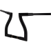La Choppers Handlebar - Pre-Wired - Thresher - 12" - Black - 0601-6731  LA-7317-12BW