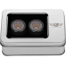 Figurati Designs Docking Cover - Short - Black - Sugar Skull - 3550-0432  FD30-DC-25-30-BLK