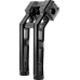 Arlen Ness Method Kickback Handlebar Riser - Softail Gauge Cut-Out - 10" - Black - 0603-1144  520-053