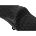 Drag Specialties Seats Extended Reach Freedom Seat - Vinyl - Double Diamond - Black Stitch - FLT/FLH '09-'24 - 0801-1980 Extended Reach Freedom Touring Seats