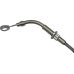 Fat Baggers Inc. EZ Install Upper Clutch Cable - FLTR/FLHX '21-'23 - +2" - Braided - 0662-1239 118002