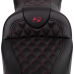 Saddlemen Roadsofa Seat - with Backrest - Wine Berry Stitch - FL '08-'23 - 0801-1606  808-07B-182B8