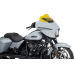 Klock Werks Kolor Flare Windshield - 8" - Yellow - FLHX - 2310-0880  KWW-01-0730