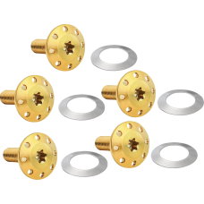 Arlen Ness Bolt Kit - Holeshot/Front/Floating/Brake Rotor - Spoke Mount - Gold - 5 Pack - 2401-1716  300-922