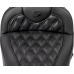 Saddlemen Roadsofa Seat - without Backrest - Lattice Stitch - Carbon Fiber - FL '08-'23 - 0801-1693  808-07B-206A0