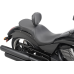 Drag Specialties Seats Low Profile Seat - Driver's Backrest - Smooth - Vegas - 0810-1605 Ez Glide II™ Backrest Compatible Low-Profile Leather Touring Seat