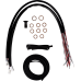 La Choppers Handlebar Cable/Brake Line Kit - Complete - 18" - 20" Handlebars - Midnight - 0662-1185  LA-8059KT2-19M