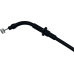 Fat Baggers Inc. EZ Install Upper Clutch Cable - FLHX/FLTR SE - +2" - Black - 0662-1233  108002-B