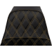 Saddlemen Pro Series SDC Performance Seat - Carbon Fiber/Lumbar Gripper - Gold Stitch - Dyna '06-'17 - 0803-0727  SC80604GOL