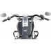 La Choppers Handlebar - Big Johnson - Dimpled - Black - 0601-1255  LA-7303-01B