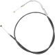 Barnett Black Vinyl Clutch Cable - +6" - Victory - 0652-1953  101-85-10010-06