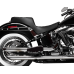 Drag Specialties Seats Performance Predator 2-Up Seat - Vinyl - Double Diamond - Black Thread - FL '00-'17 - 0802-1641 Performance Predator 2-Up Seat
