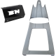 Paul Yaffe Bagger Nation Chin Spoiler Swoop - 2 Pc - For Mini Monkey Engine Guards - 0504-0428  PYO:SCS-17L-2PC