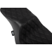 Drag Specialties Seats Predator 2-Up Seat - Vinyl - Double Diamond Black Stitch - w/o Backrest - FLTR/FLHX '23-'24 - 0801-1948 Performance Predator 2-Up Seat