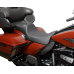 Drag Specialties Seats Predator III Seat - Extended Reach - Smooth - Black Solar Leather - FLH/FLT '08-'24 - 0801-1926 Extended Reach Predator III Seat