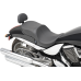 Drag Specialties Seats Low-Profile Touring Seat - Black - Passenger Backrest - Victory Hammer '05-'17 - 0810-1585 Low-Profile Touring Seat With Passenger Backrest