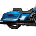 Drag Specialties Seats Predator 1Up Seat - Vinyl - Double Diamond Black Stitch - FLH '08-'23 - 0801-1483 Predator 1-Up Seat