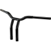 La Choppers Handlebar - One-Piece Kage Fighter - Pullback - 12" x 1-1/4" - Black - 0601-6708  LA-7369-12B