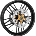 Arlen Ness Spider Rotor - 11.8" - Gold - 1710-4710  300-065