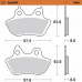 Moto-Master Brake Pads - Sintered Series - 1721-3500  412002-PU