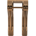 Kodlin Usa Fastback Risers - 10" - Bronze - 0602-1520  K55121B