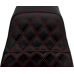 Saddlemen Pro Series SDC Performance Seat - Carbon Fiber/Lumbar Gripper - Red Stitch - Dyna '06-'17 - 0803-0728  SC80604RED