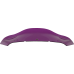 Klock Werks Kolor Flare Windshield - 8" - Purple - FLHX - 2310-0883  KWW-01-0733