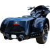 Paul Yaffe Bagger Nation Pro Street Rear Fender - Black Plate Frame - No Outlet - 1401-1042  FPSFK-N-NO-5TB-B