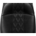 Le Pera Maverick Daddy Long Legs Seat - Without Backrest - Diamond Stitch - HR2 Inlay - FLH/FLT '23-'24 - 0801-1877  LV-957DLHR2