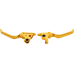 Arlen Ness Method Lever Set - Gold - 0610-2293  530-031