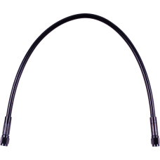 Magnum Shielding Universal XR Brake Line - 32" - Black w/ Black Fittings - 1741-6742  SBB0500-32