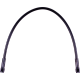 Magnum Shielding Universal XR Brake Line - 15" - Black w/ Black Fittings - 1741-6731  SBB0500-15