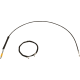 La Choppers Handlebar Cable/Brake Line Kit - 18" - 20" Ape Hanger Handlebars - Black Vinyl - 0662-1252  LA-8060KT-19B
