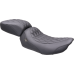 Mustang Wide Tripper Seat - Solo - Dark Brown/Black Stitching - FLT/FLH '23-'25 - 0801-2014 89503