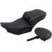 Saddlemen Roadsofa Extended Reach Seat - with Backrest - Lattice Stitch - Blue Stitch - FLTR/FLHX '23-'24 - 0801-1802  823-07-207B1