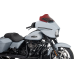 Klock Werks Kolor Flare Windshield - 8" - Red - FLHX - 2310-0878  KWW-01-0728