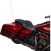 Drag Specialties Seats Freedom Seat - Vinyl - Double Diamond Silver Stitch - FLH '09-'23 - 0801-1482 Freedom Touring Seat